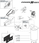 Part Location Diagram of MC015402IP Campbell Hausfeld Electric Motor